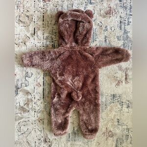 🦋Cozy Brown Bear Bunting